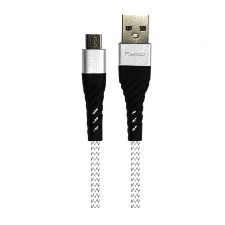 สายชาร์จมือถือ SONAR FLYBIRD Micro USB รุ่น PC-1011 สีขาว_0